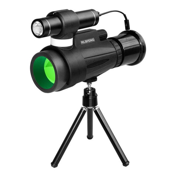RLSFENG 12X50 HD Monocular 3 - in - 1 BAK4 Prism Waterproof Spotting Scope Infra Carousel 1