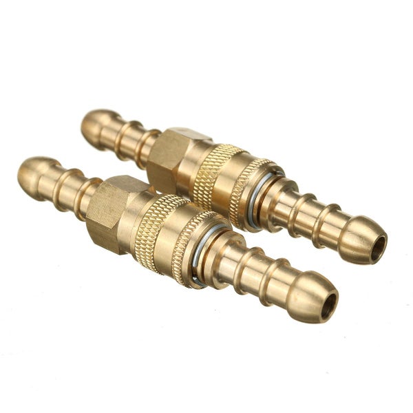 2Pcs Iron Pneumatic Fitting Air Line Hose Cressor Connector Quick Release Cou Carousel 1