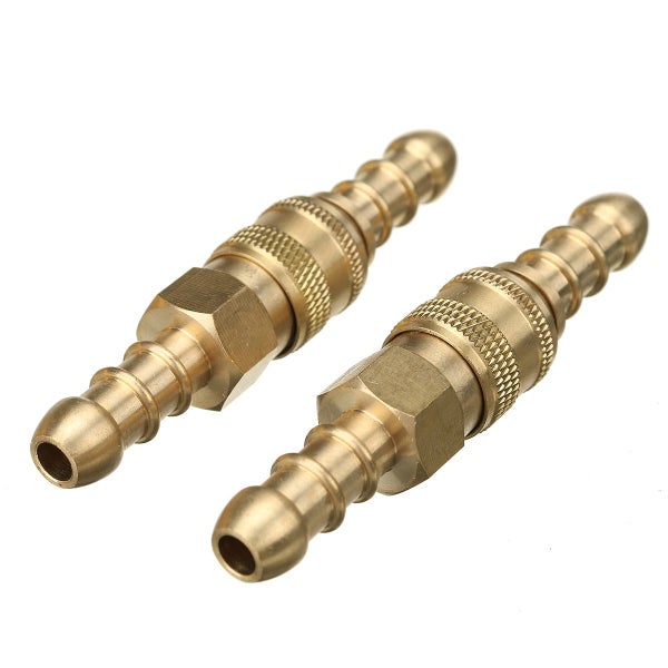 2Pcs Iron Pneumatic Fitting Air Line Hose Cressor Connector Quick Release Cou Carousel 2