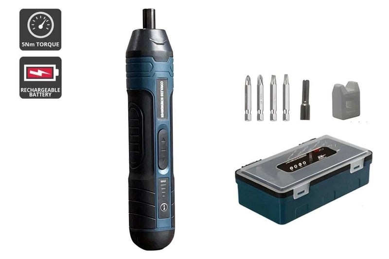 40 Piece 3.6V Cordless Electric Screwdriver Set Essentials For You Carousel 1