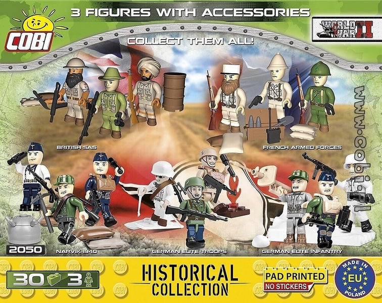 COBI-2050 | 3 Figs AFRICA KORPS 30 PCS Carousel 2