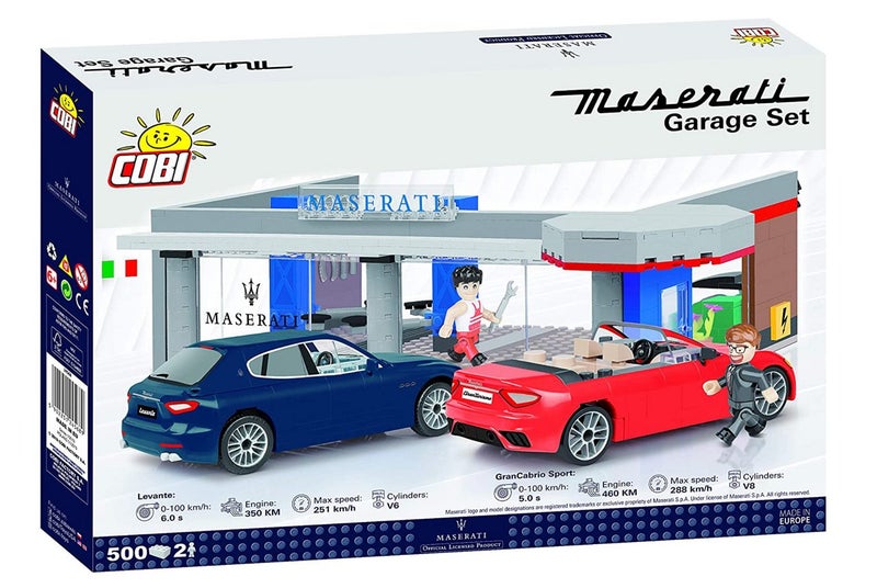 Cobi 24568 Maserati Garage Set 500pcs Carousel 1