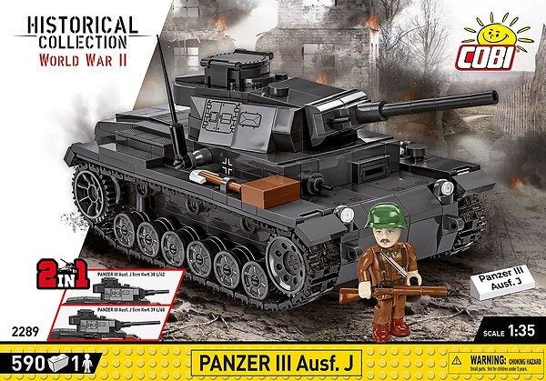 COBI-2289 | Panzer III Ausf.J 590pcs Carousel 1