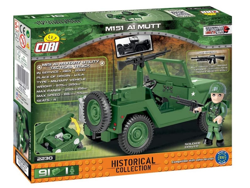 Cobi - Small Army 2230 M151 A1 MUTT 75pcs Carousel 3