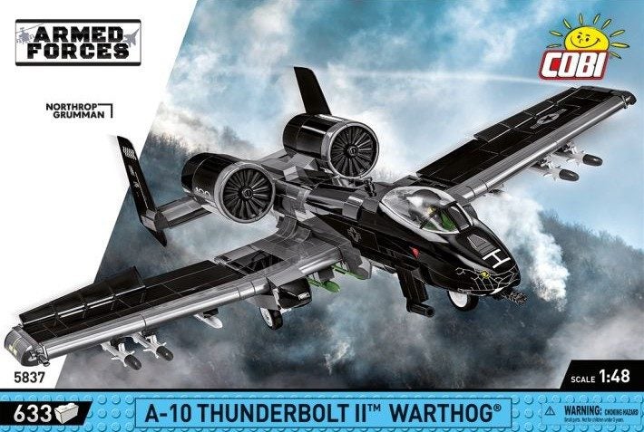 COBI-5837 | ARMED FORCES /5837/ A 10 THUNDERBOLT II 633 PCS Carousel 1