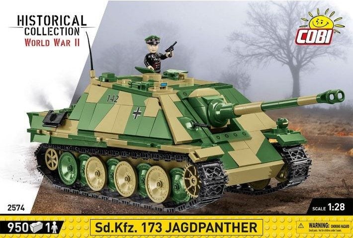 COBI-2574 | HC WWII /2574/ JAGDPANTHER (SD.KFZ.173) 970 PCS Carousel 1