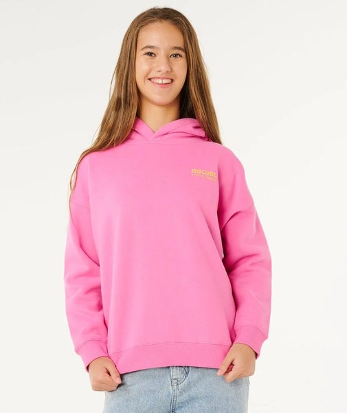 Rip Curl Girl's Surf Puff Heritage Hoodie - Win26 Carousel 1