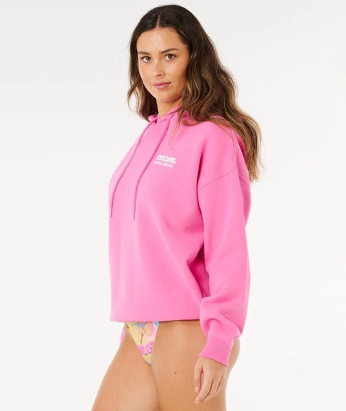 Rip Curl Surf Puff Heritage Relaxed Womens Hoodie - Win26 Carousel 4