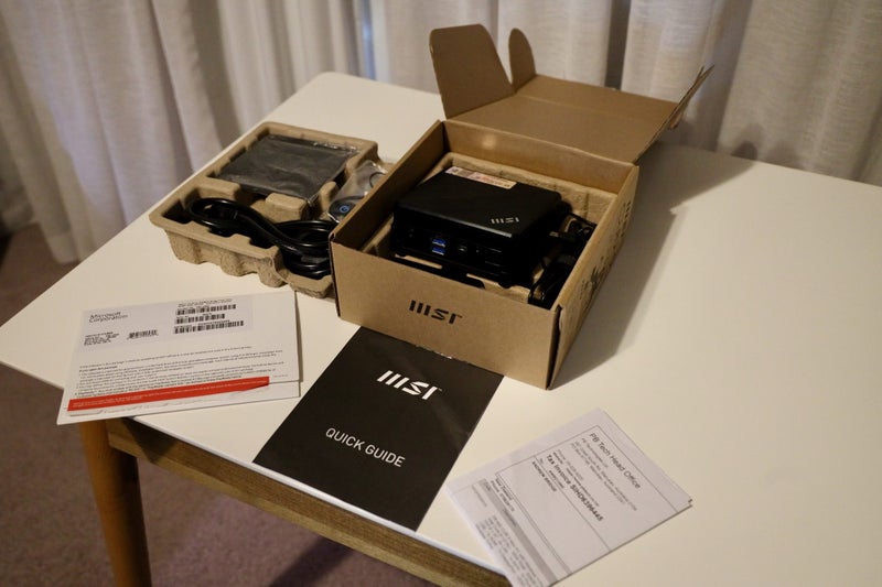 MSI Cubi 5 Mini PC – Intel i3 (12th Gen) – 16GB RAM – 500GB SSD – Windows 11 Pro Carousel 1