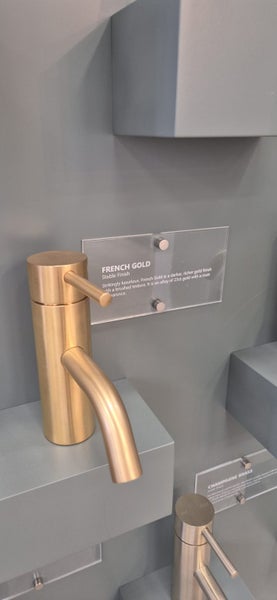 Astra Walker Icon Basin Mixer French Gold Carousel 2