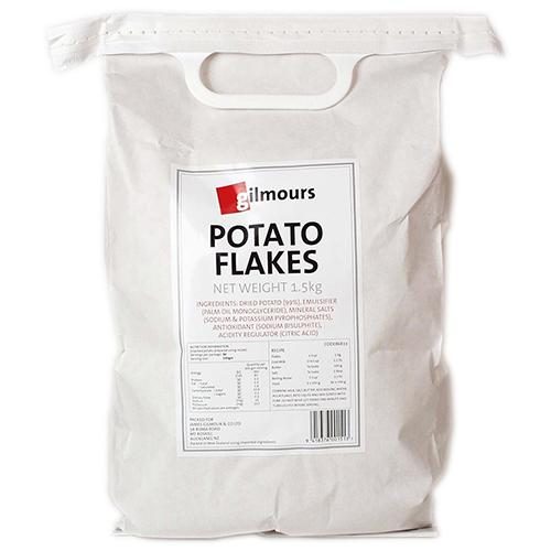 Gilmours Potato Flakes 1.5kg Carousel 1