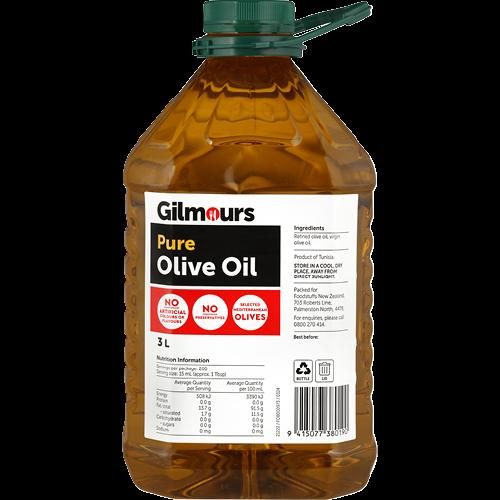 Gilmours Pure Olive Oil 3l Carousel 1