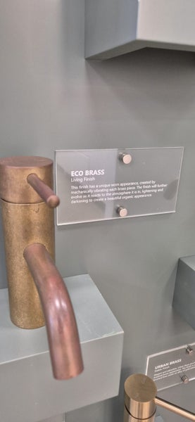 Astra Walker Icon Basin Mixer Eco Brass Carousel 2