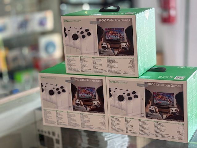 Hoco TV / PC Game Stick With 2x Wireless Controller, 20000 Classic Games GA31 Carousel 2