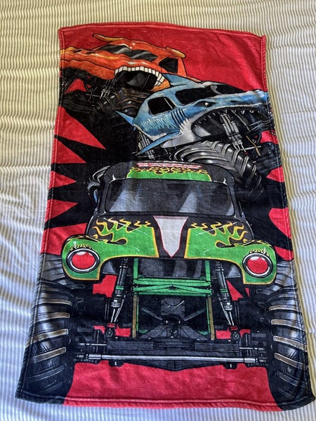Monster Jam Blanket Carousel 1