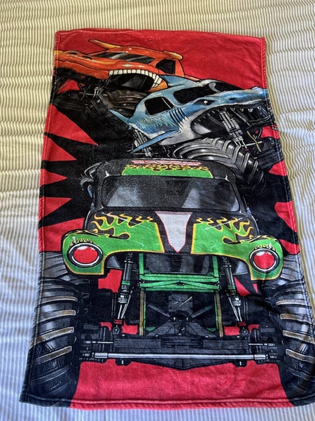 Monster Jam Blanket Carousel 2