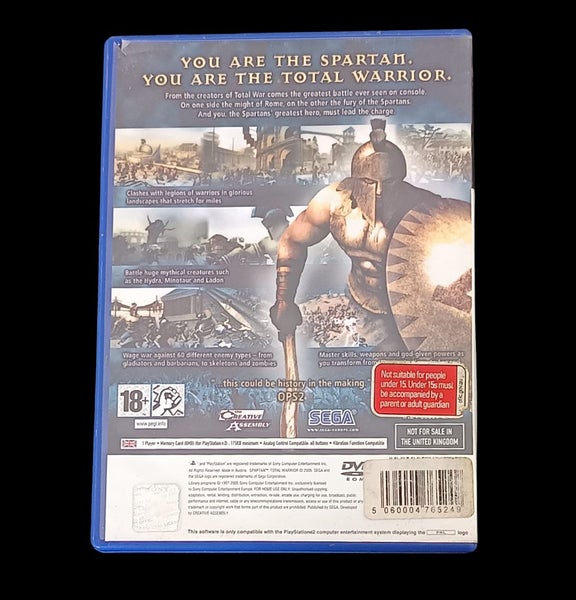 Spartan Total Warrior PS2 *Complete Carousel 4