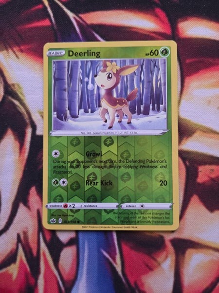 Deerling - Reverse Holo - Chilling Reign - 011/198 - NM Carousel 1