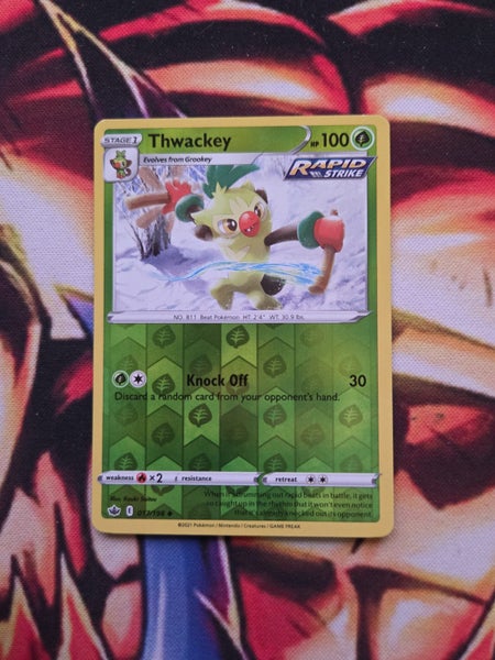 Thwackey - Reverse Holo - Chilling Reign - 017/198 - NM Carousel 1
