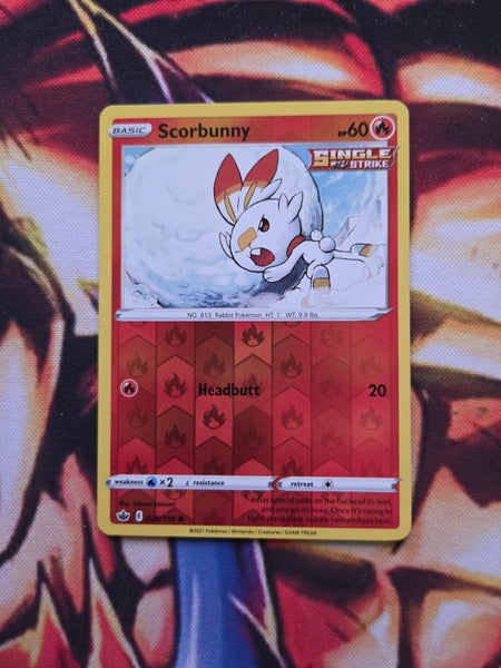 Scorbunny - Reverse Holo - Chilling Reign - 026/198 - NM Carousel 1