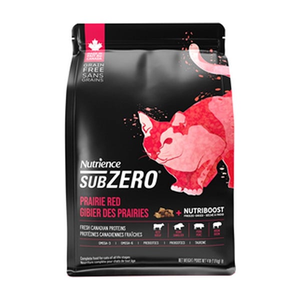 Nutrience Sub Zero Prairie Red Cat Food - Grain Free with Nutriboost | 1.8kg Carousel 1