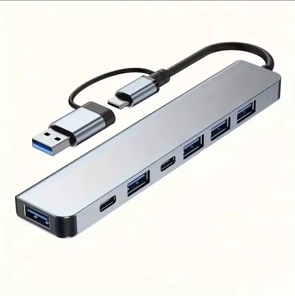7 in 1 USB C Docking Station USB 3.0 Hub Type C Hub Adapter Carousel 1