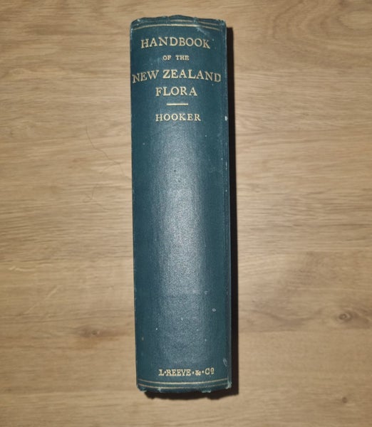 Hooker's Handbook of the New Zealand Flora 1864/1867 – Reeve & Co London Carousel 1