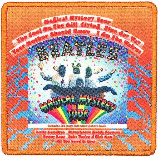 The Beatles Magical Mystery Tour Standard Iron On Carousel 1
