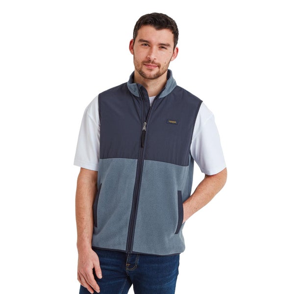 TOG24 Mens Maray Contrast Fleece Gilet Carousel 3