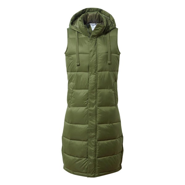 TOG24 Womens/Ladies Newall Padded Long Gilet Carousel 1
