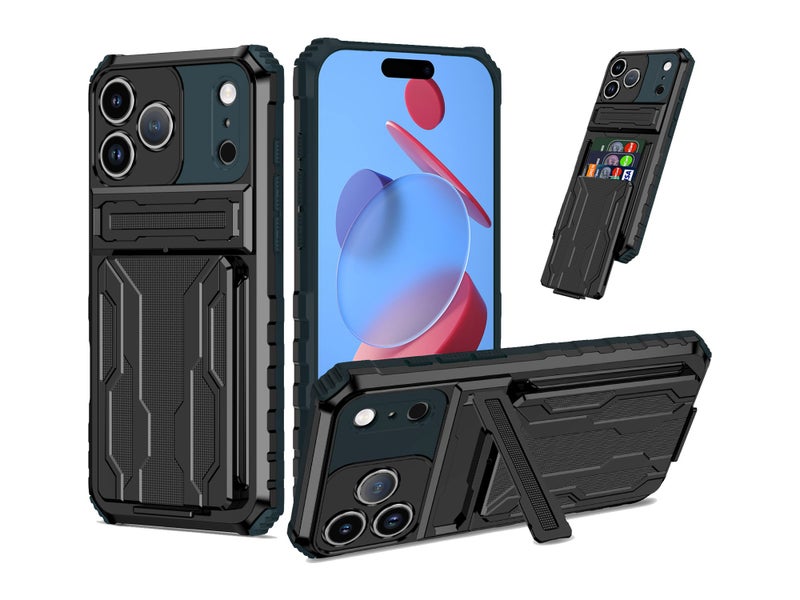 1x Wallet phone Cover for iPhone 17 Pro Max Carousel 1