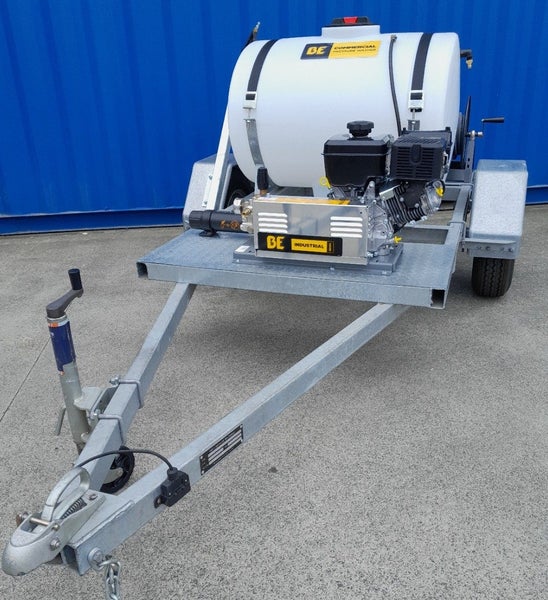 BE Trailer Water Blaster 4000psi Vanguard 14hp Engine DELIVERY EX STOCK TODAY Carousel 1