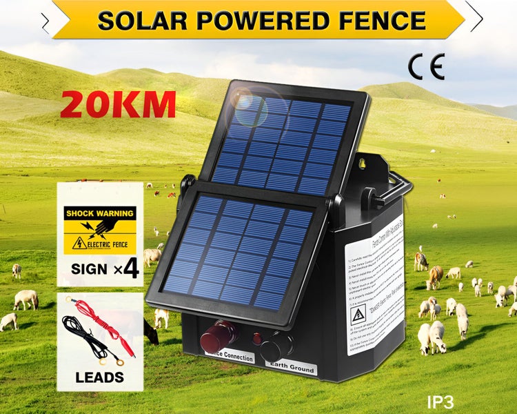 SOLAR ELECTRIC FENCE ENERGISER (OVER STOCKED) Carousel 1