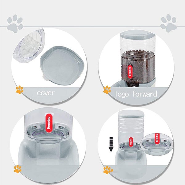 Dog Automatic Food Feeder - Gravity Supply Bowl | 3.8L Carousel 2