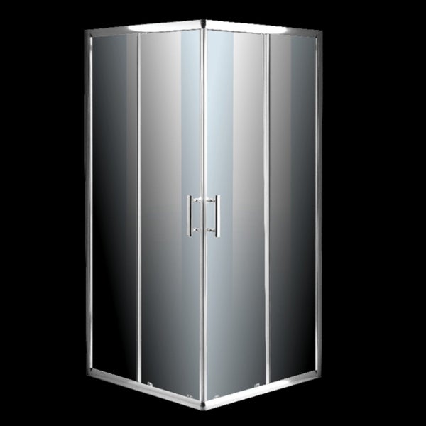 Della Francesca 900 X 900Mm Sliding Door Nano Safety Glass Shower Screen By Carousel 7