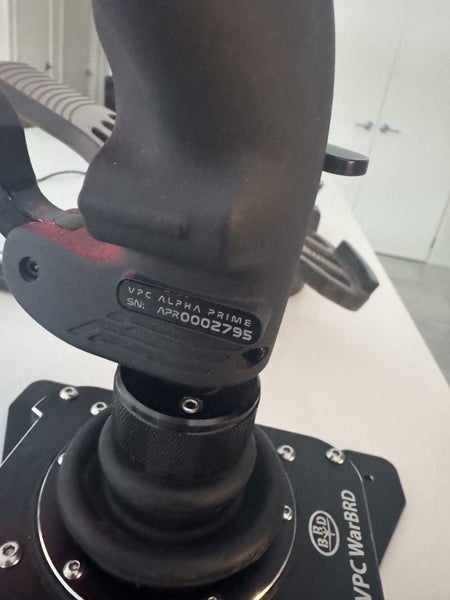 Virpil Constellation Alpha Prime HOSAS Set - L & R Sticks 2WarBRD-D Bases Carousel 11