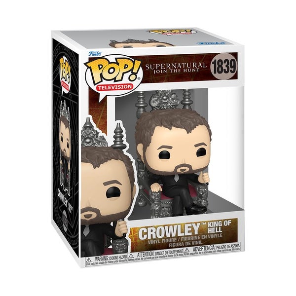 Funko Pop! Premium Supernatural - Crowley (King of Hell) Vinyl Figure Carousel 2