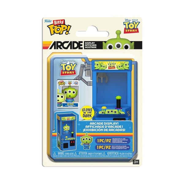 Funko Bitty Pop! Toy Story - Alien Arcade Claw Machine Glow Vinyl Figure Carousel 1