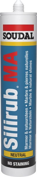 Soudal Silirub MA Silicone Sealant Marble Grey 310ml 104528 Carousel 1