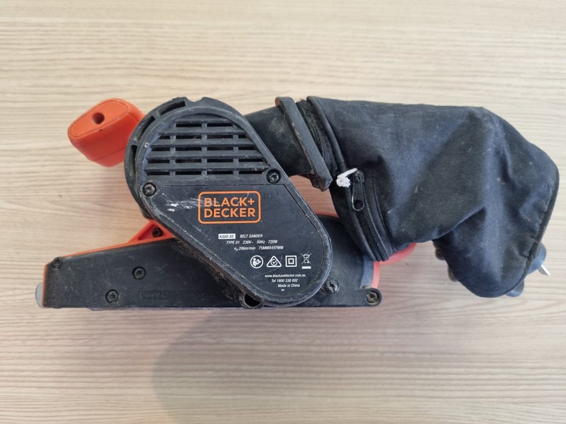 Black + Decker Belt Sander 720w 75x457mm KA86-XE Carousel 2