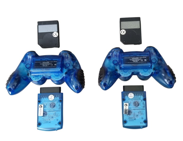Madcatz ps2 wireless controllers with matching memory cards Carousel 2