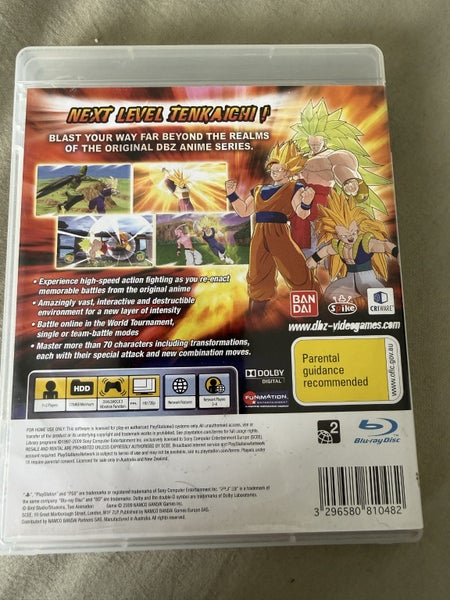 Dragon ball z raging blast Carousel 2