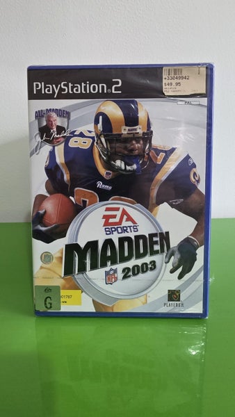 NFL Madden 2003 PS2 - BRAND NEW SEALED Carousel 1