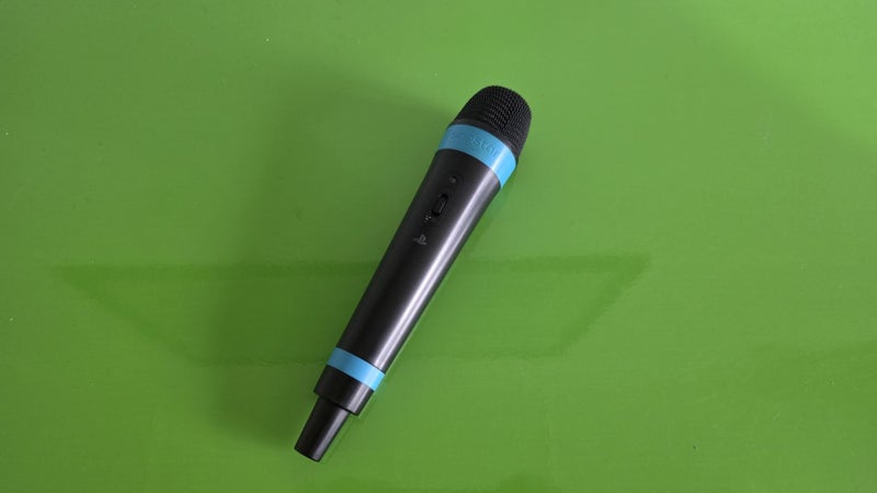 FAULTY $1 RES Official Sony PS3 Wireless Blue Singstar Microphone Carousel 1