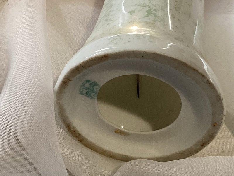 Antique and Vintage hatpin holder with few hat pins Carousel 13