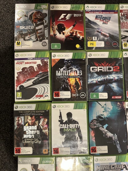 19 Xbox 360 Games Bulk Carousel 2
