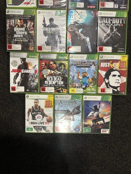 19 Xbox 360 Games Bulk Carousel 4