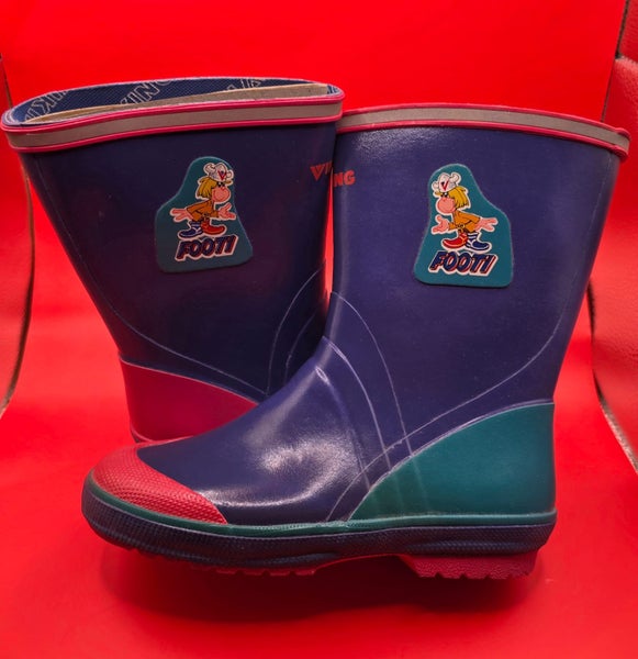 Gumboot - Footi size 2.5 kids (EUR35, 22cm) Carousel 1