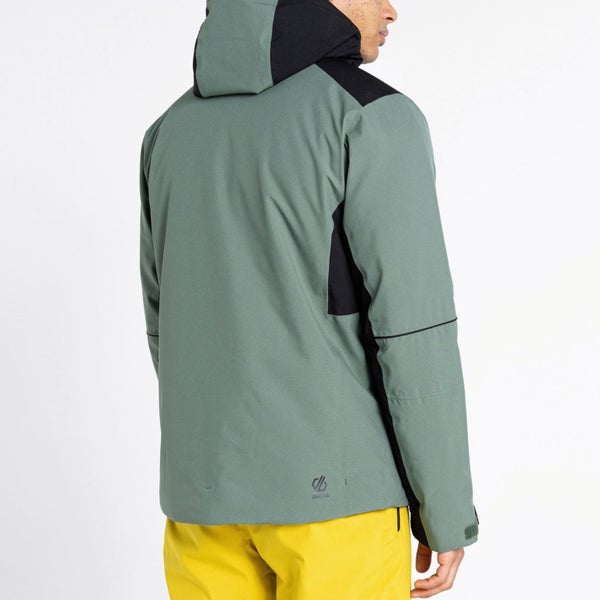 Dare 2b Mens Remit Waterproof Hooded Ski Jacket - Duck Green - XS Carousel 2