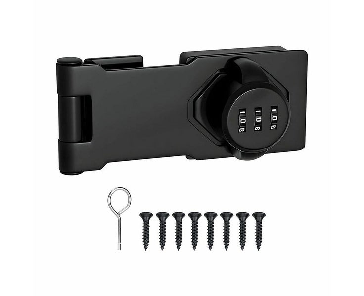 Cabinet Combination Lock, Password Hasp Locks, Cabinet Door Lock 1 Pack Carousel 1